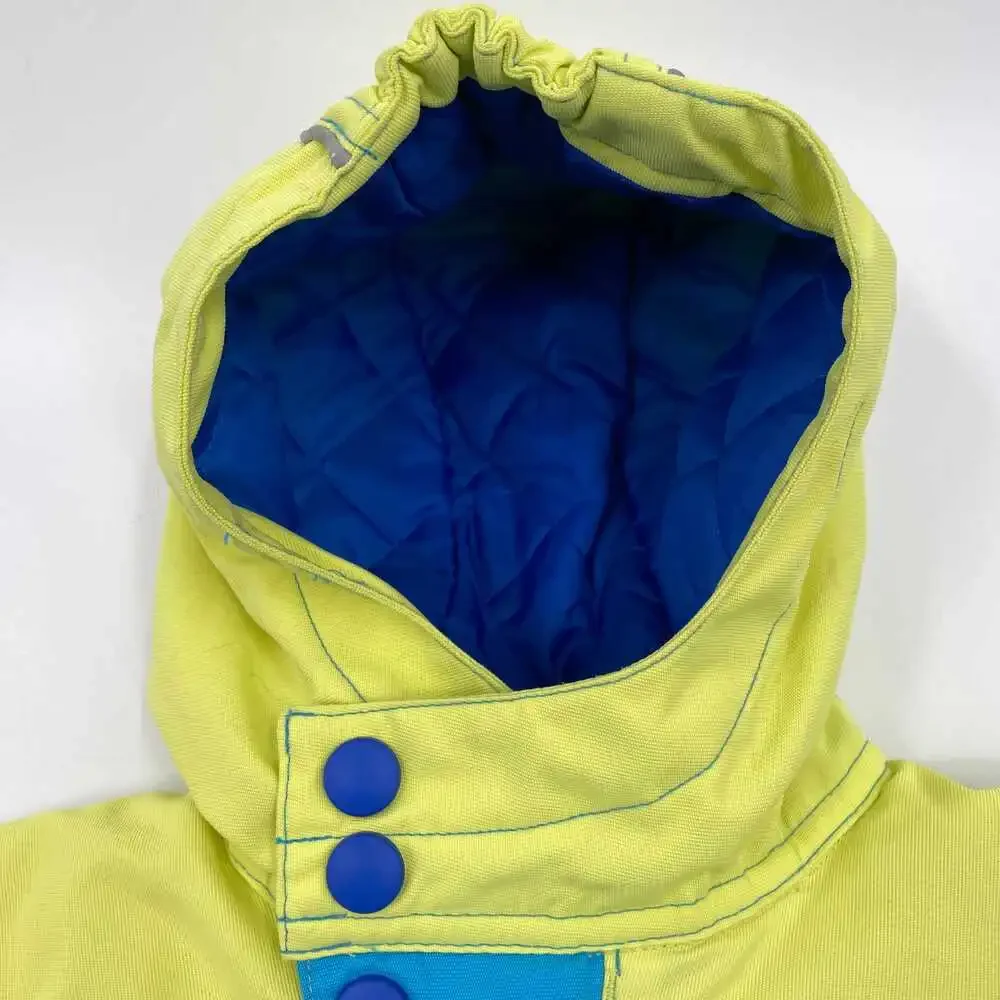 Hanna Andersson Baby Blue-Green Snow Suit Puffer Snowsuit | 3-6 Months